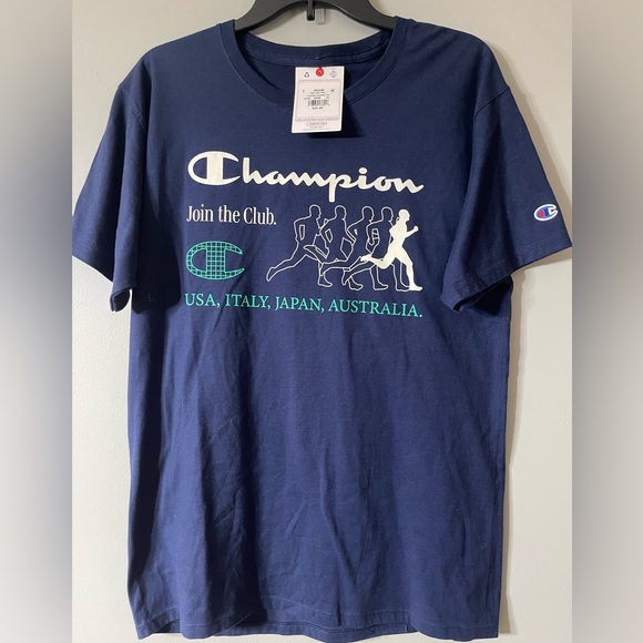 RARE Champion Men's T-Shirt, Size Medium, NWT - Ideal Christmas Gift - Picture 2 of 5
